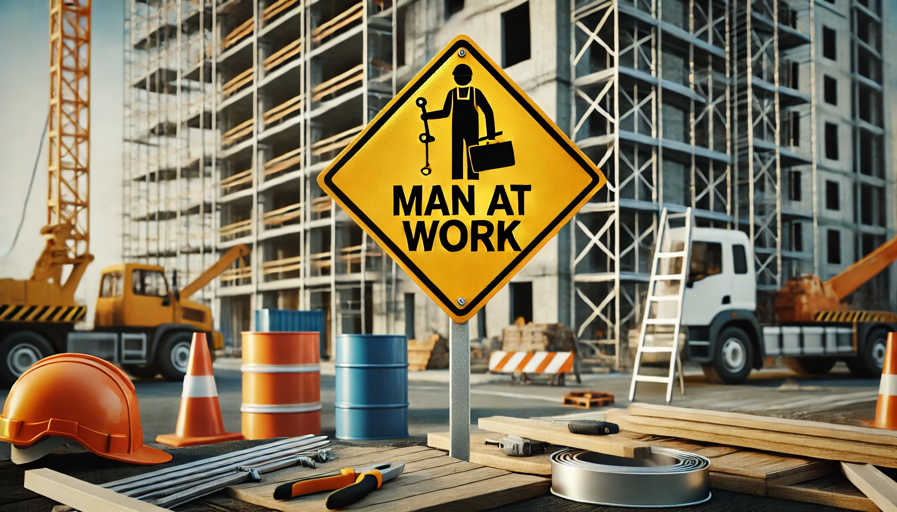 Man at work